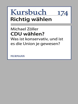 cover image of CDU wählen?